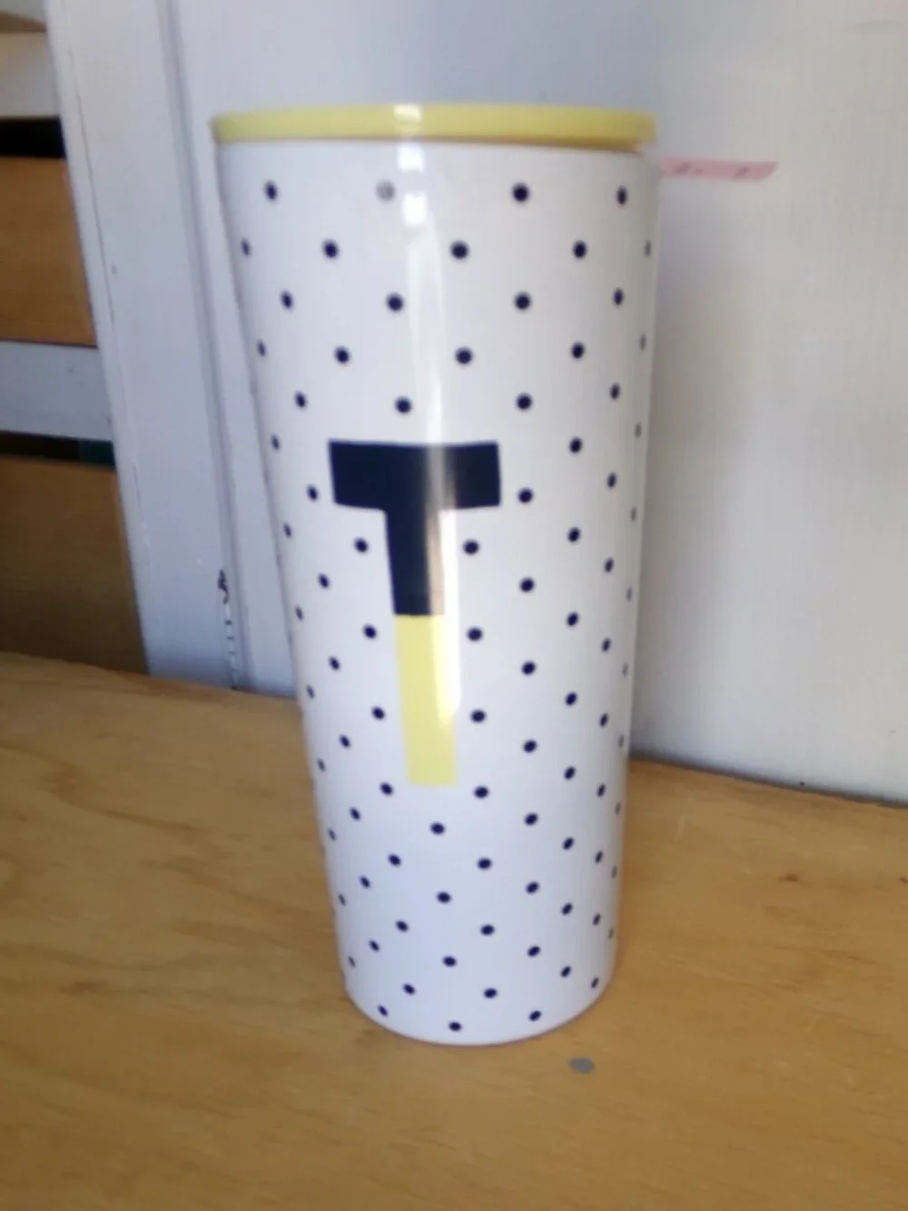 Kate Spade NWT Initial T 24oz Tumbler - Sparks of Joy
